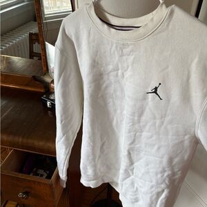 Jordan White Crewneck Sweatshirt